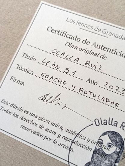 Certificado León 51
