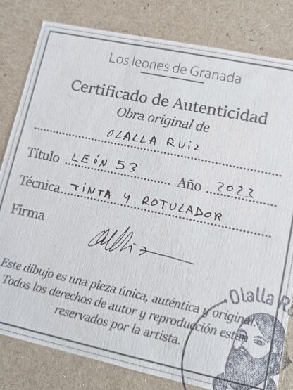 Certificado León 53